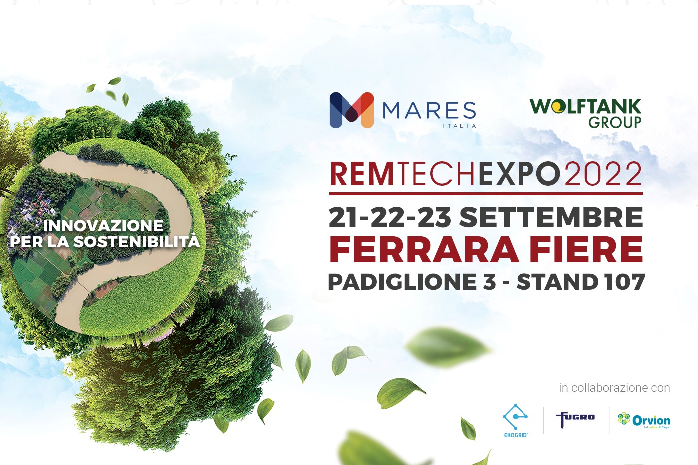 Dal 21 al 23 Settembre confermato l’appuntamento con il Remtech Expo 2022